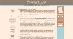 Desktop Screenshot of fragrantheart.com